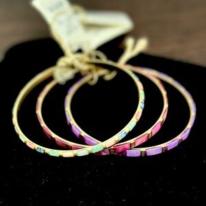 10,000 Villages Multicolor Bangles